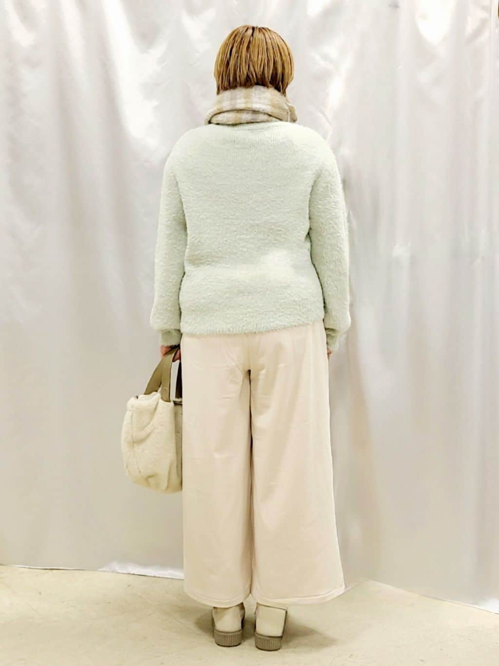 Chiiさんの「SHOO･LA･RUE｜ファー2層2WAYトートバッグ」を使ったコーディネート