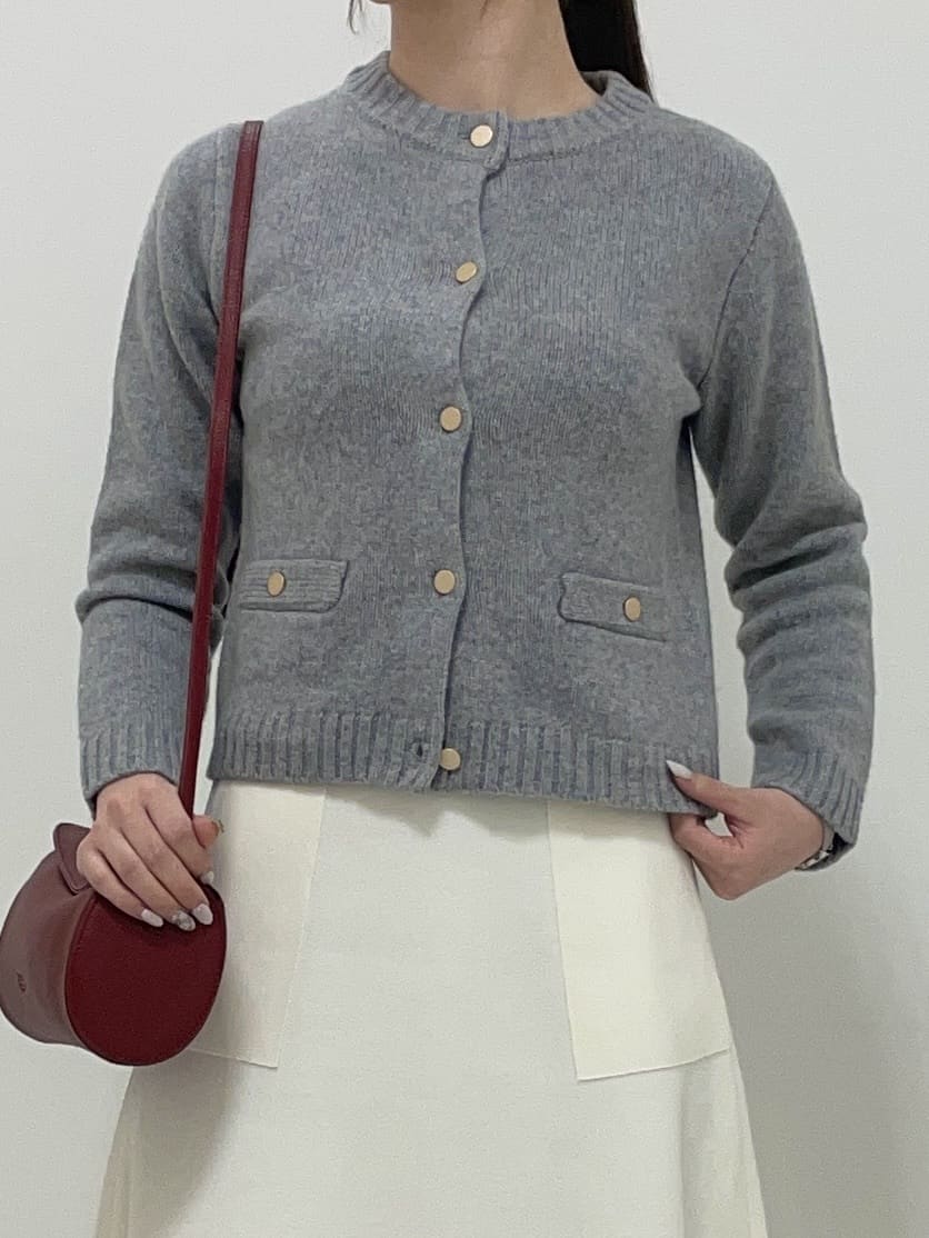 KANNAさんの「Dessin｜メルトンジャージフレアスカート」を使ったコーディネート