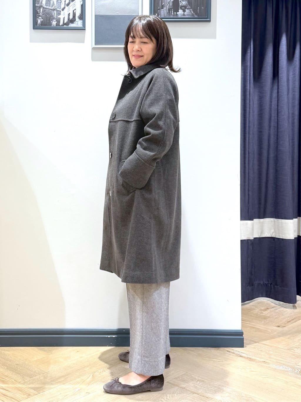 Lilyさんの「grove｜最終お値下げ！！【人間工学】つつまれフィットバレエシューズ （抗菌防臭加工裏地使用）」を使ったコーディネート