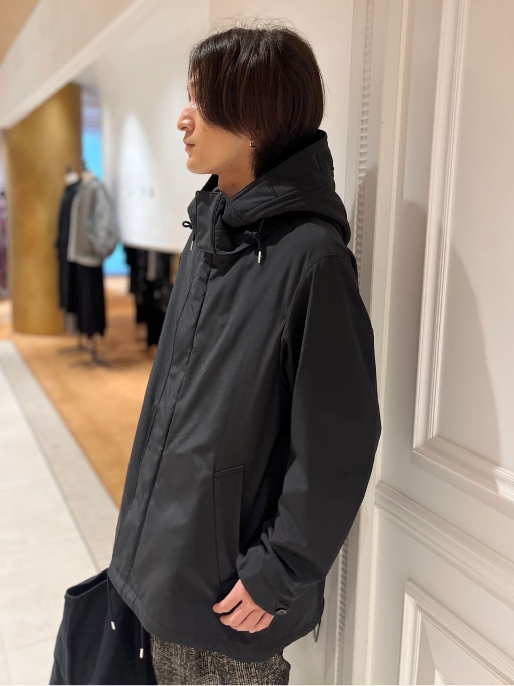 Watanabeさんの「DRESSTERIOR｜◆【セットアップ可】ループグレンチェック ワイドパンツ」を使ったコーディネート