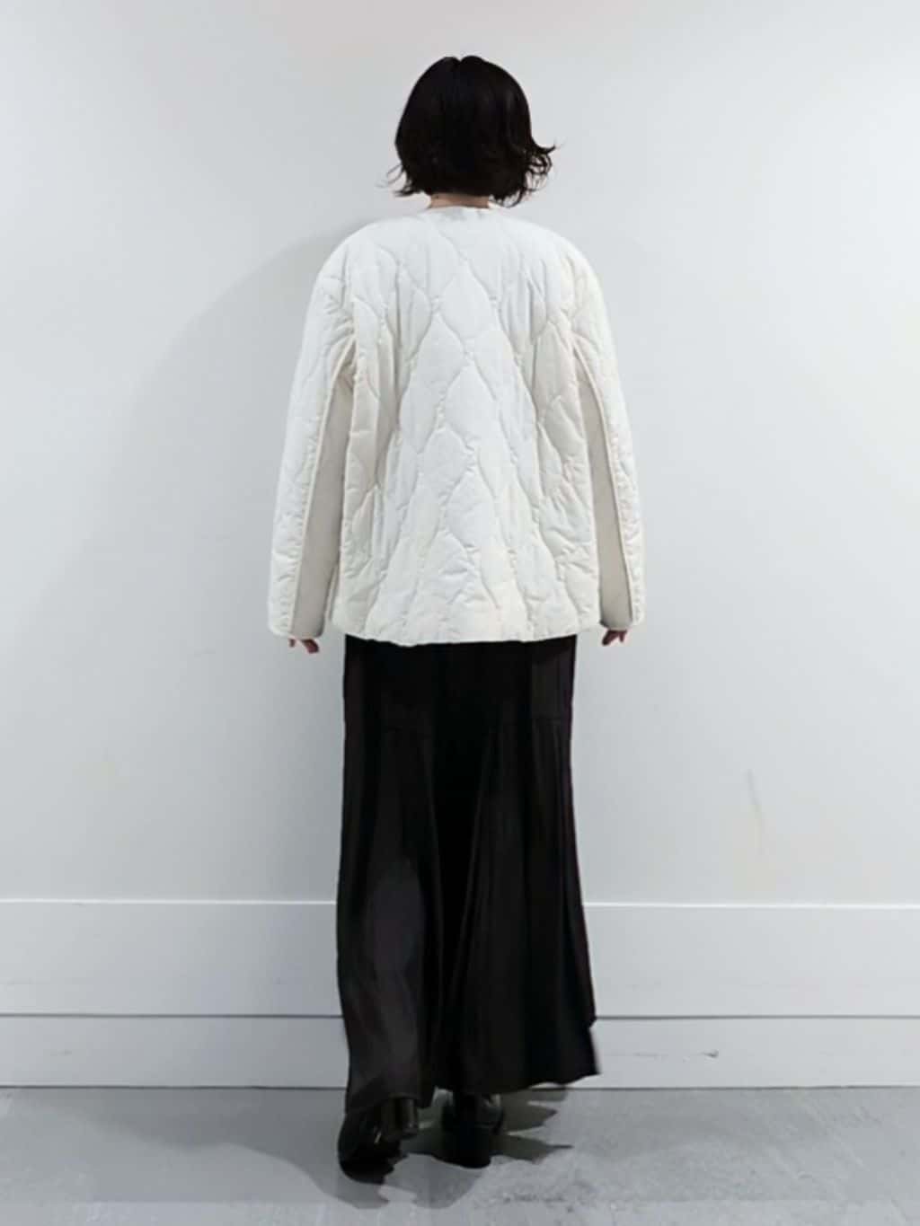 ミズタさんの「UNTITLED｜【アンサンブル可/洗える】ウールミラノリブニット」を使ったコーディネート