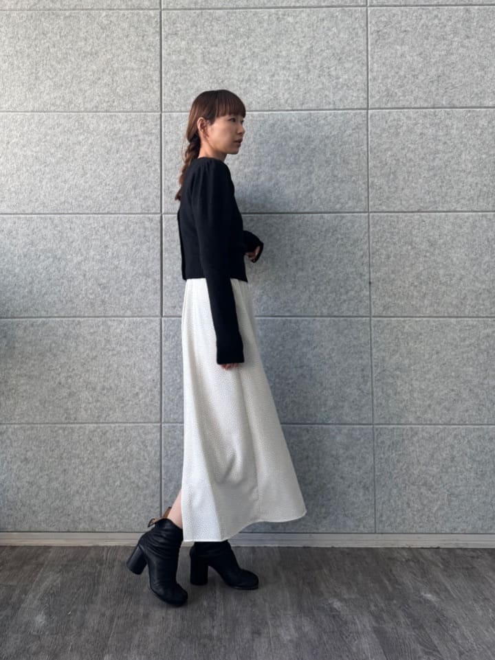 designer yukaさんの「CODE A｜femi dot dress」を使ったコーディネート