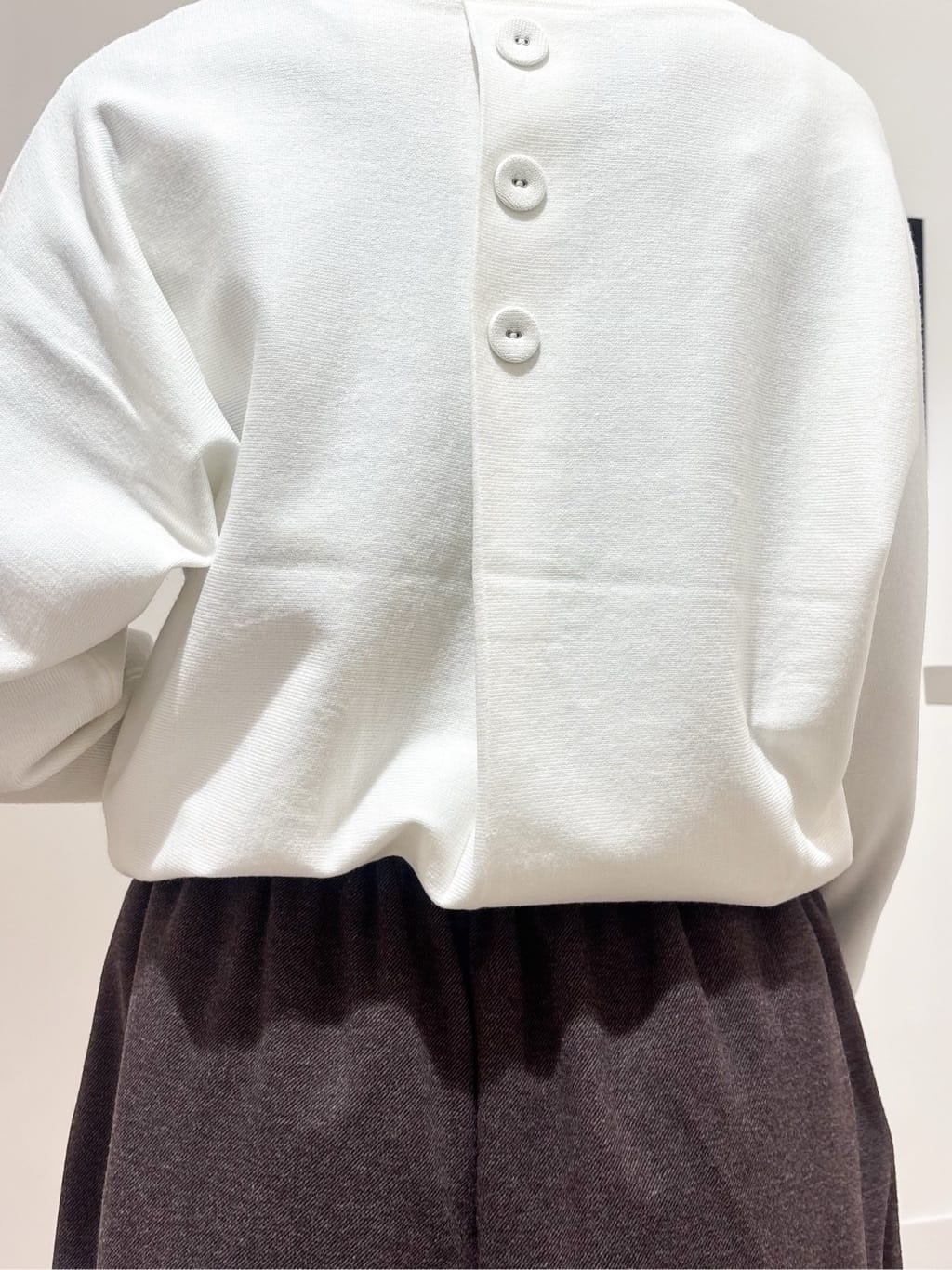 Ririkaさんの「Dessin｜【ウエストゴム/洗える】起毛フレアシルエットパンツ」を使ったコーディネート