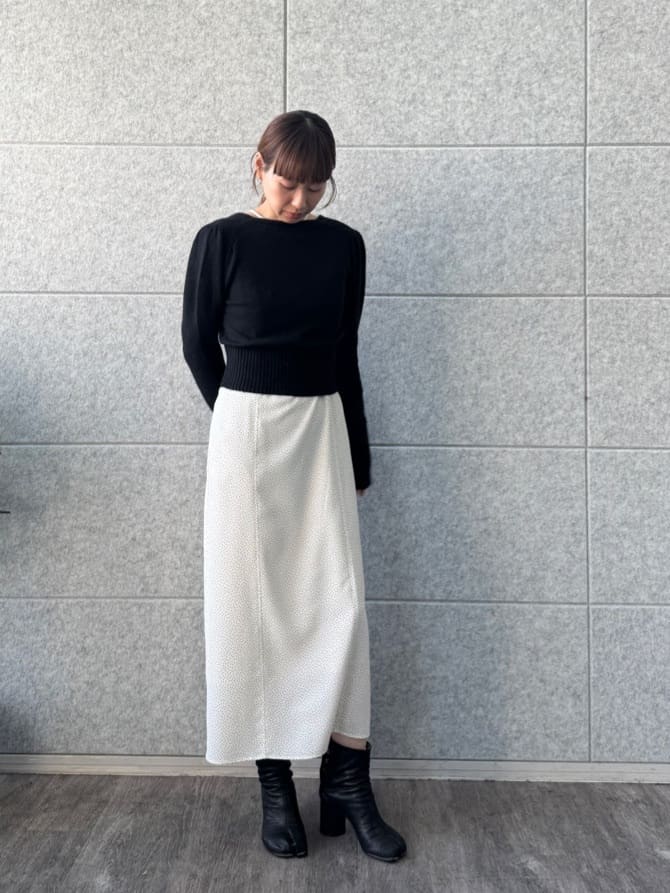 designer yukaさんの「CODE A｜femi dot dress」を使ったコーディネート