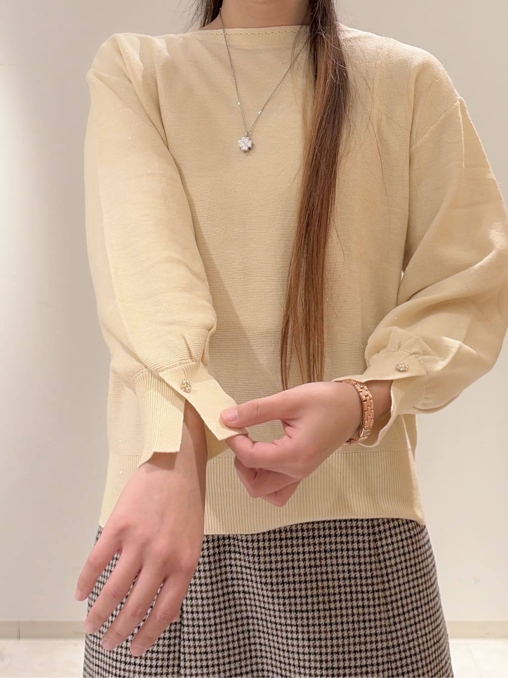 yurinaさんの「index｜マーメイドフレアスカート【洗濯機OK／防シワ】」を使ったコーディネート