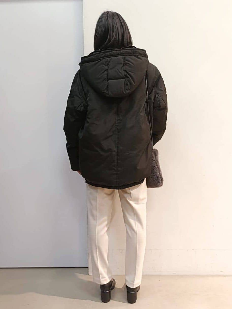 あんさんの「THE SHOP TK｜【ぎゅっとされているような暖かさ】撥水中綿ブルゾン」を使ったコーディネート