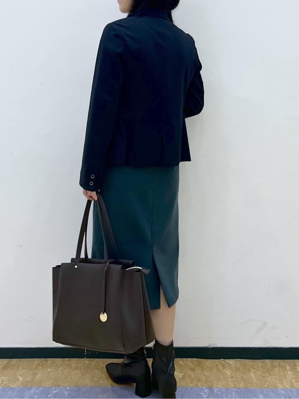 su.さんの「index｜《5色展開／XS-LLサイズ》ストレッチテーラードジャケット／セットアップ対応【イージーアイロン】」を使ったコーディネート