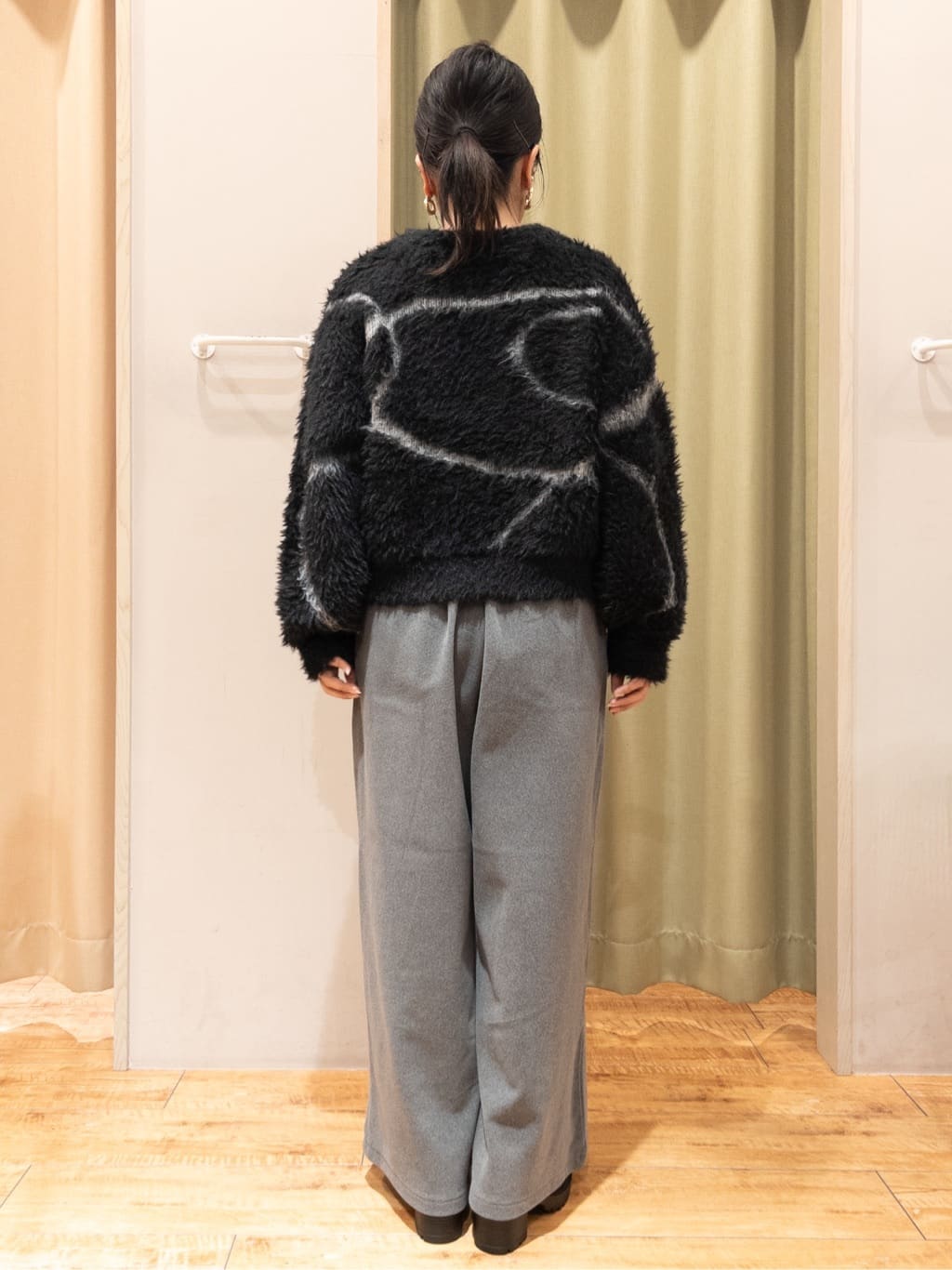 Kawa-sanさんの「SHOO･LA･RUE｜【あったか/撥水/フード取り外し可能】中綿モンスターコート」を使ったコーディネート
