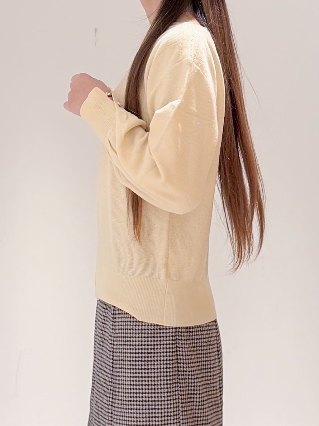 yurinaさんの「index｜マーメイドフレアスカート【洗濯機OK／防シワ】」を使ったコーディネート