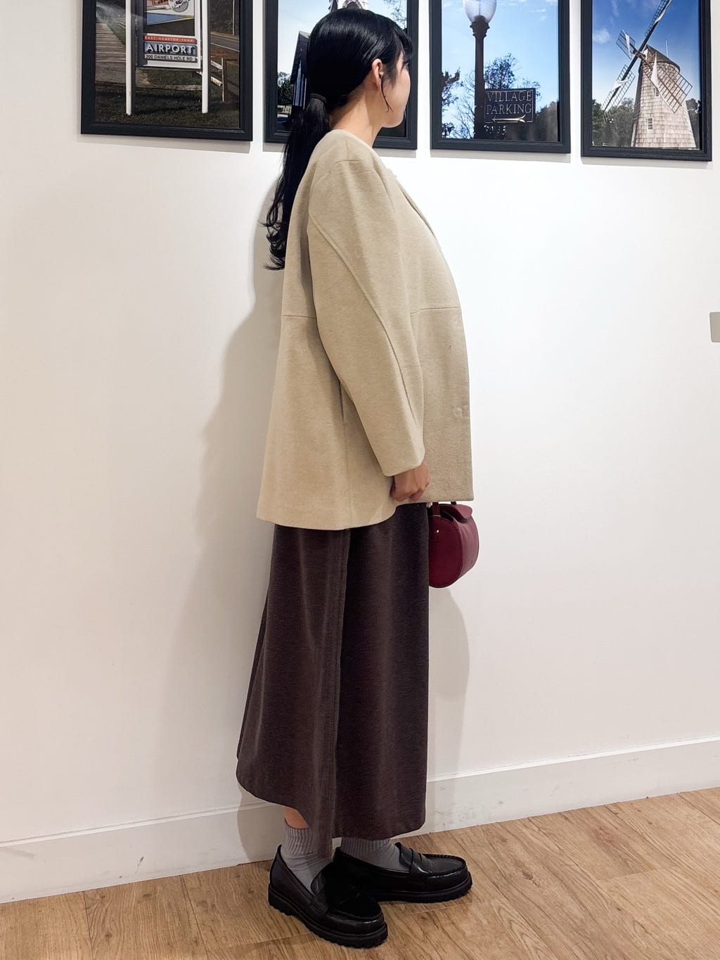 Ririkaさんの「Dessin｜パール調モチーフコードネックレス」を使ったコーディネート