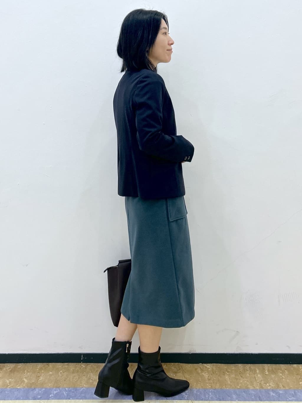 su.さんの「index｜《5色展開／XS-LLサイズ》ストレッチテーラードジャケット／セットアップ対応【イージーアイロン】」を使ったコーディネート
