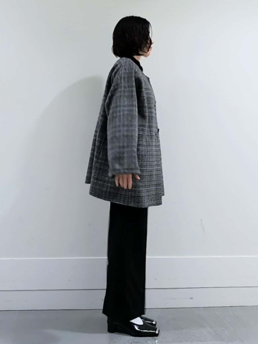 ミズタさんの「UNTITLED｜【ミディ丈/軽やか】セミラグランリバー コート」を使ったコーディネート