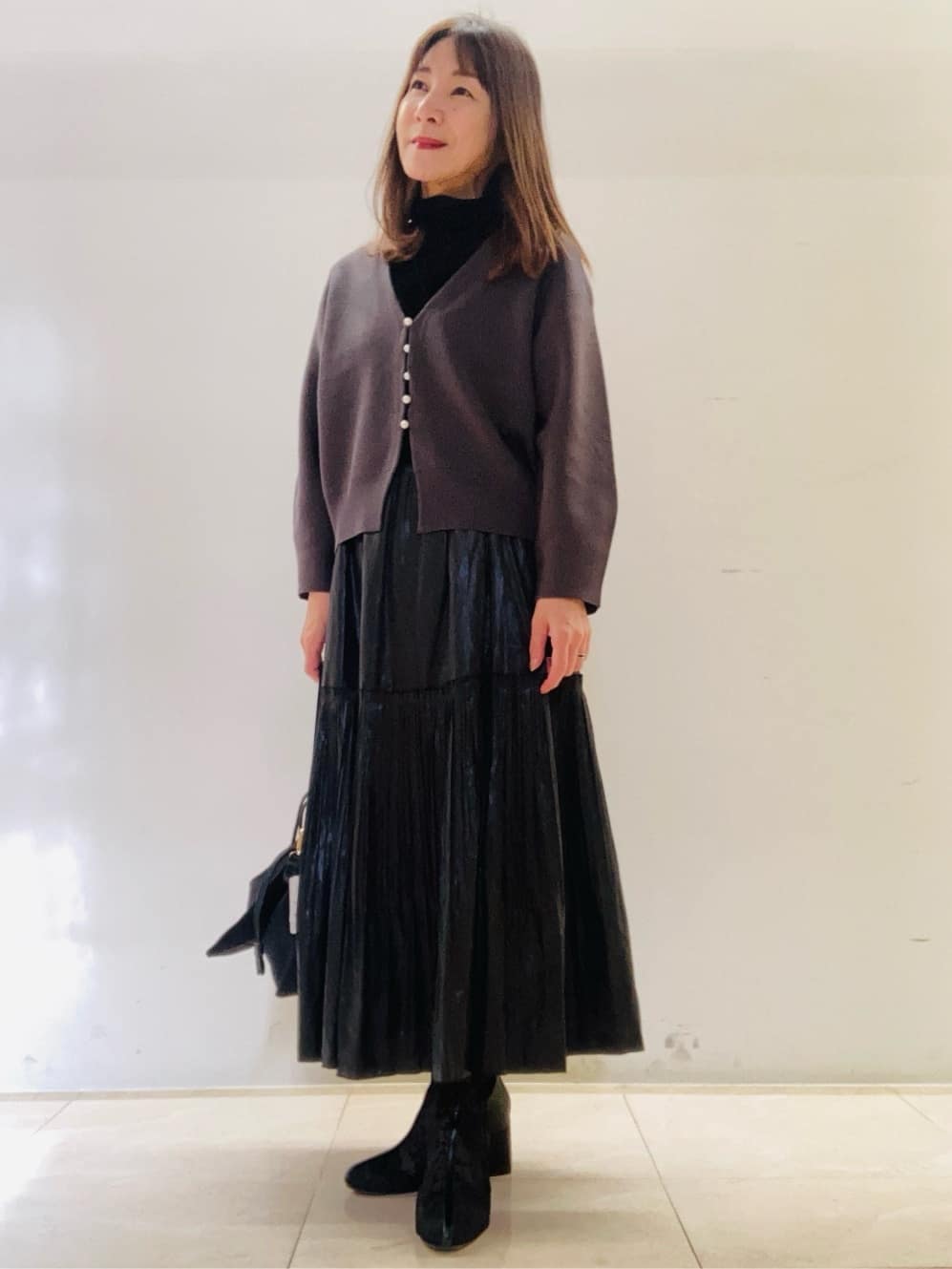 kurodaさんの「Reflect｜【SS-4Lサイズ】フーデッドミドルダウンコート」を使ったコーディネート
