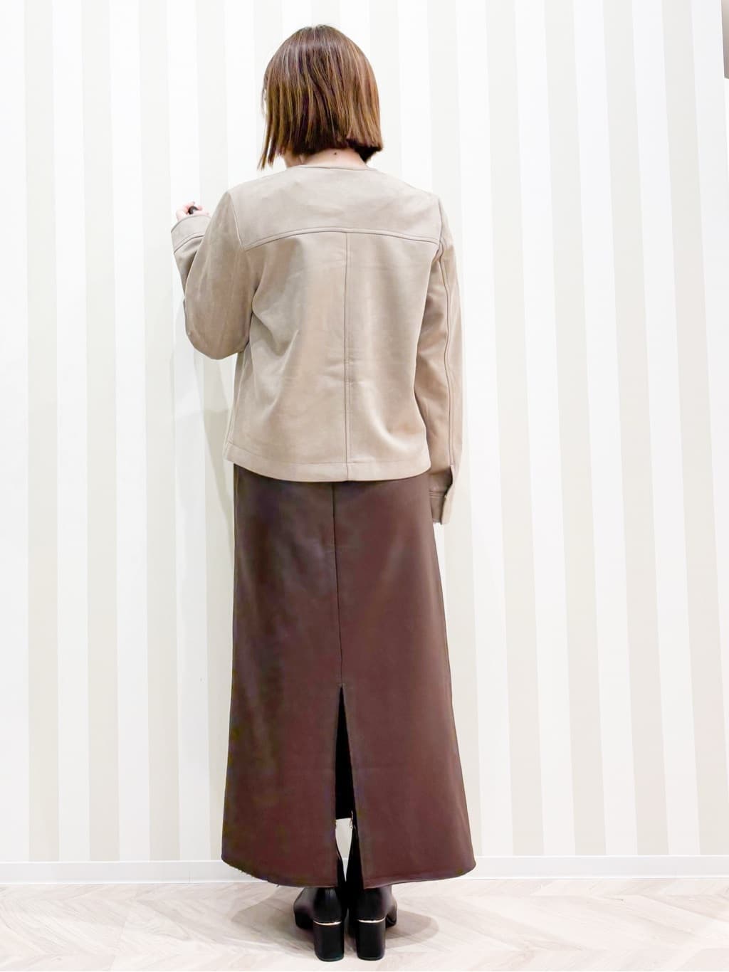 ナギさんの「SHOO･LA･RUE｜【洗濯機可/S-LL】毎日コーデに シアーテレコロンT」を使ったコーディネート