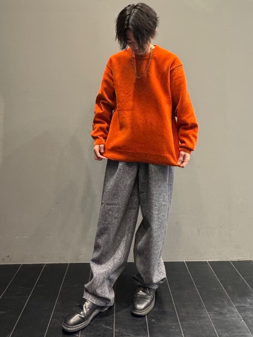 しゅーさんの「THE SHOP TK｜【大人の上品カジュアルを叶える】ハグするニット 洗濯機OK／6色展開」を使ったコーディネート