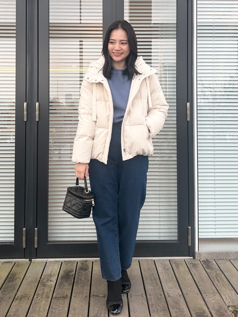 shinoさんの「Couture brooch｜【冬の名品・撥水】愛されダウン」を使ったコーディネート
