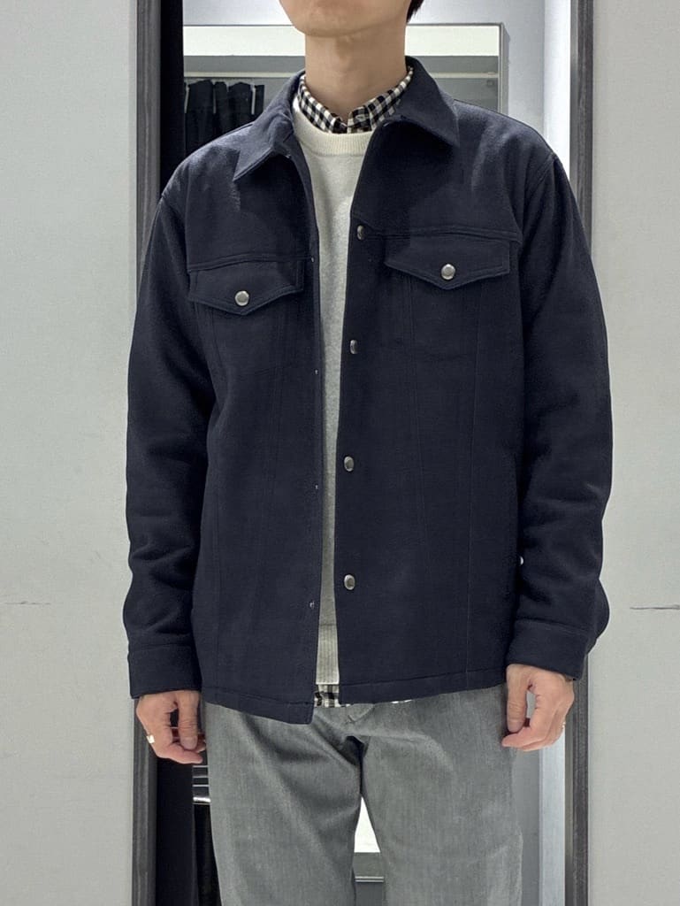 わいずみさんの「TAKEO KIKUCHI｜【Air Palette Knit】ワンポイント カラーニット プルオーバー」を使ったコーディネート