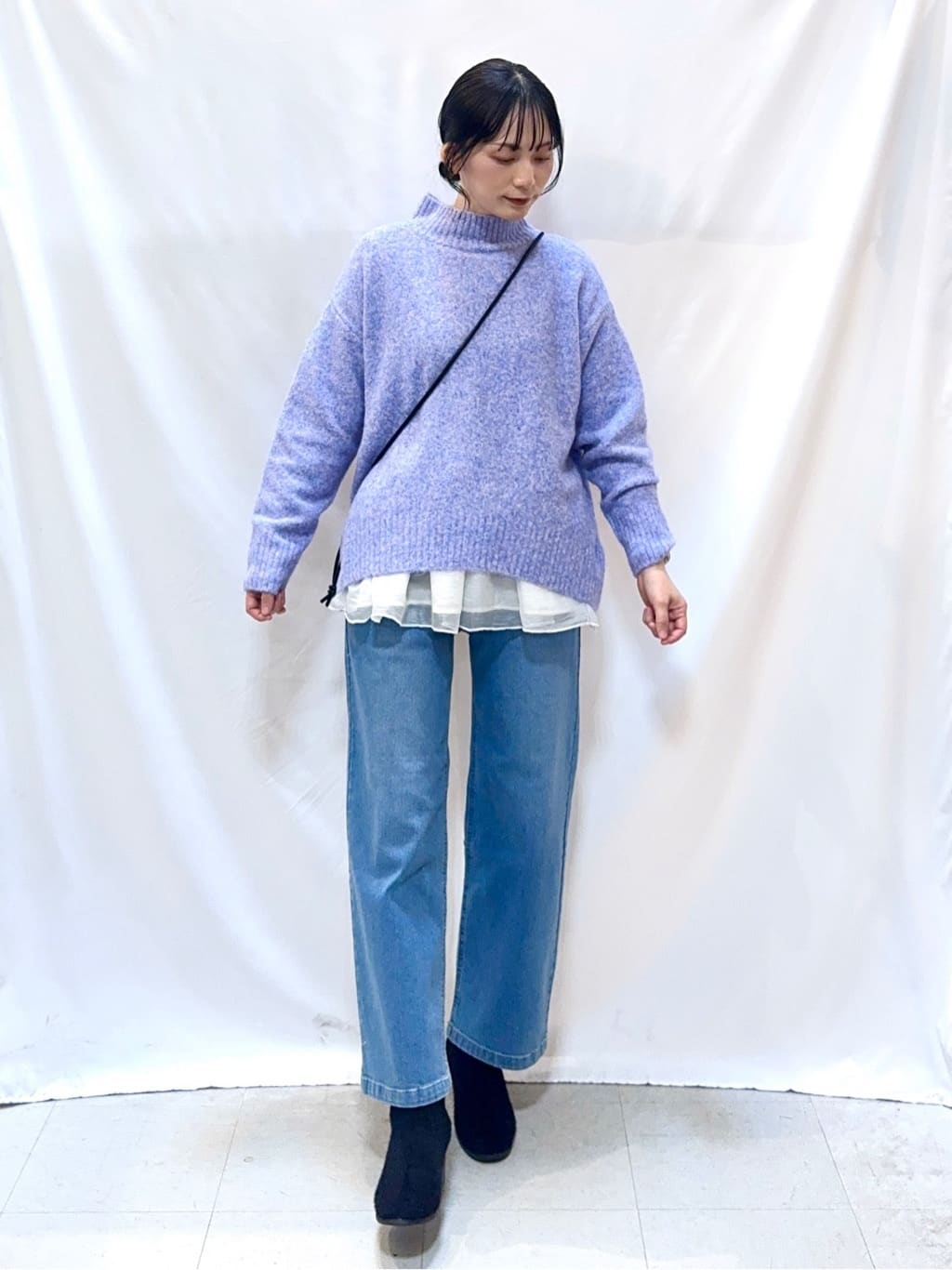 𝐇𝐢𝐫𝐨𝐦𝐢さんの「SHOO･LA･RUE｜【洗濯機可/撥水】フェイクファーフード ロングダウン」を使ったコーディネート