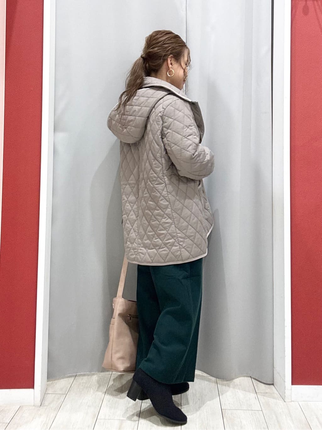 shioさんの「SHOO･LA･RUE｜【洗濯機可/S-LL】配色が大人かわいい　フェアアイル柄求心ニット」を使ったコーディネート