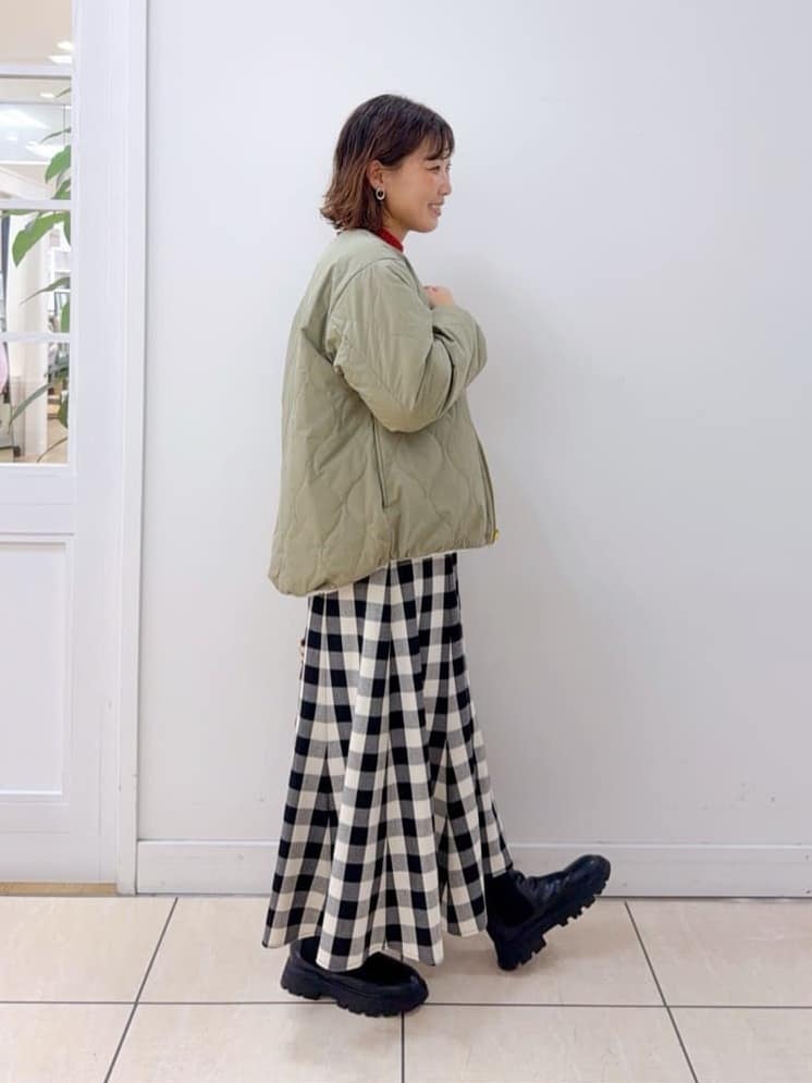 Osawaさんの「Dessin｜【2WAY】リバーシブルタフタボアアウター」を使ったコーディネート