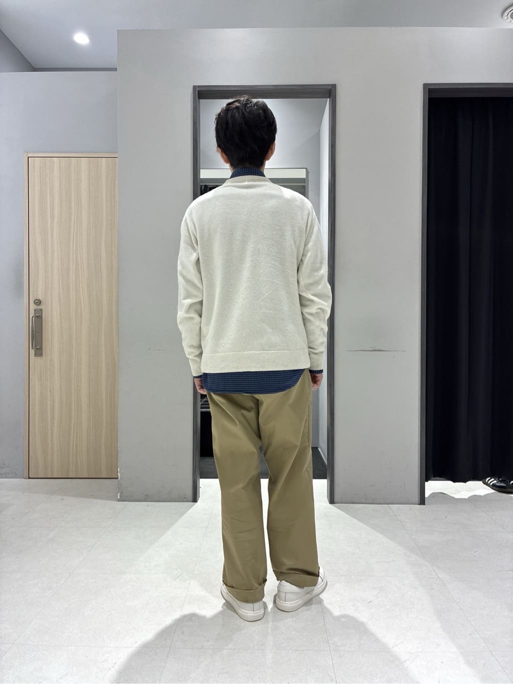 わいずみさんの「TAKEO KIKUCHI｜カラーコンビ ダウンブルゾン」を使ったコーディネート