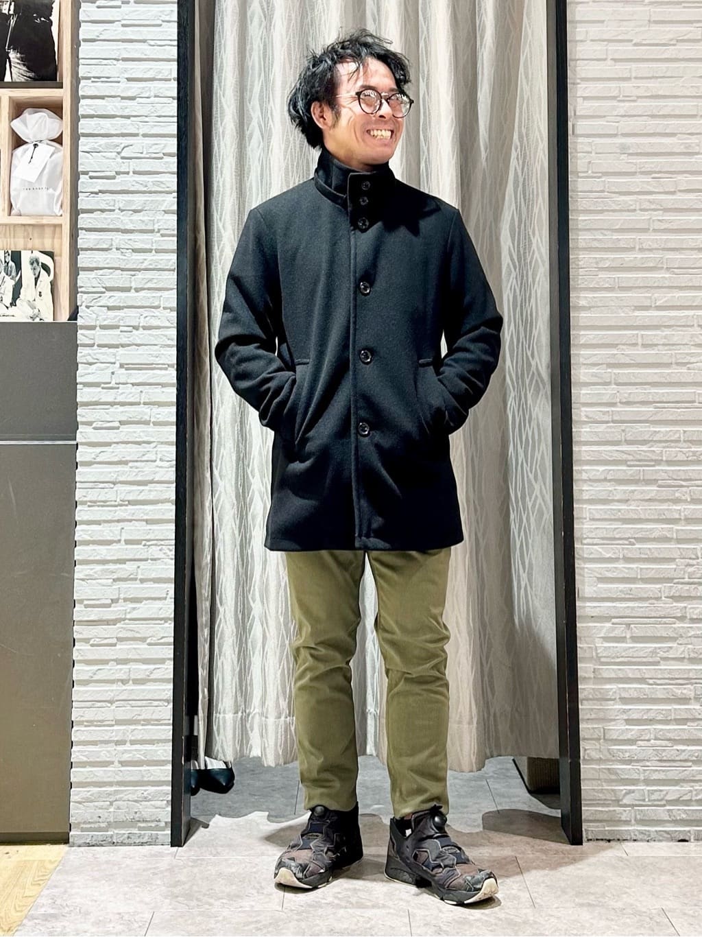 KENJI Iさんの「THE SHOP TK｜【心地良い、滑らかさ】レイヤード風ケーブル ニットソー 【洗濯機OK】」を使ったコーディネート