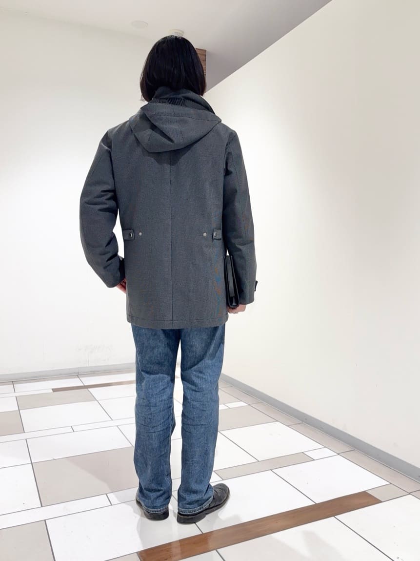及川さんの「TAKEO KIKUCHI｜【3WAY】ドビー ダウンライナー付ブルゾン」を使ったコーディネート