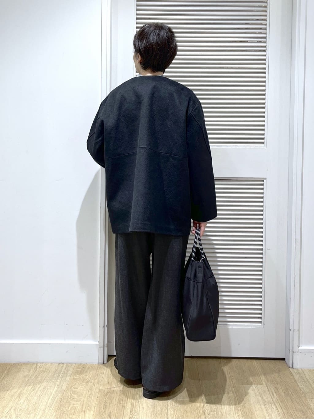Miyazakiさんの「Dessin｜【裏地付き/洗える】コンフォートワイドパンツ」を使ったコーディネート