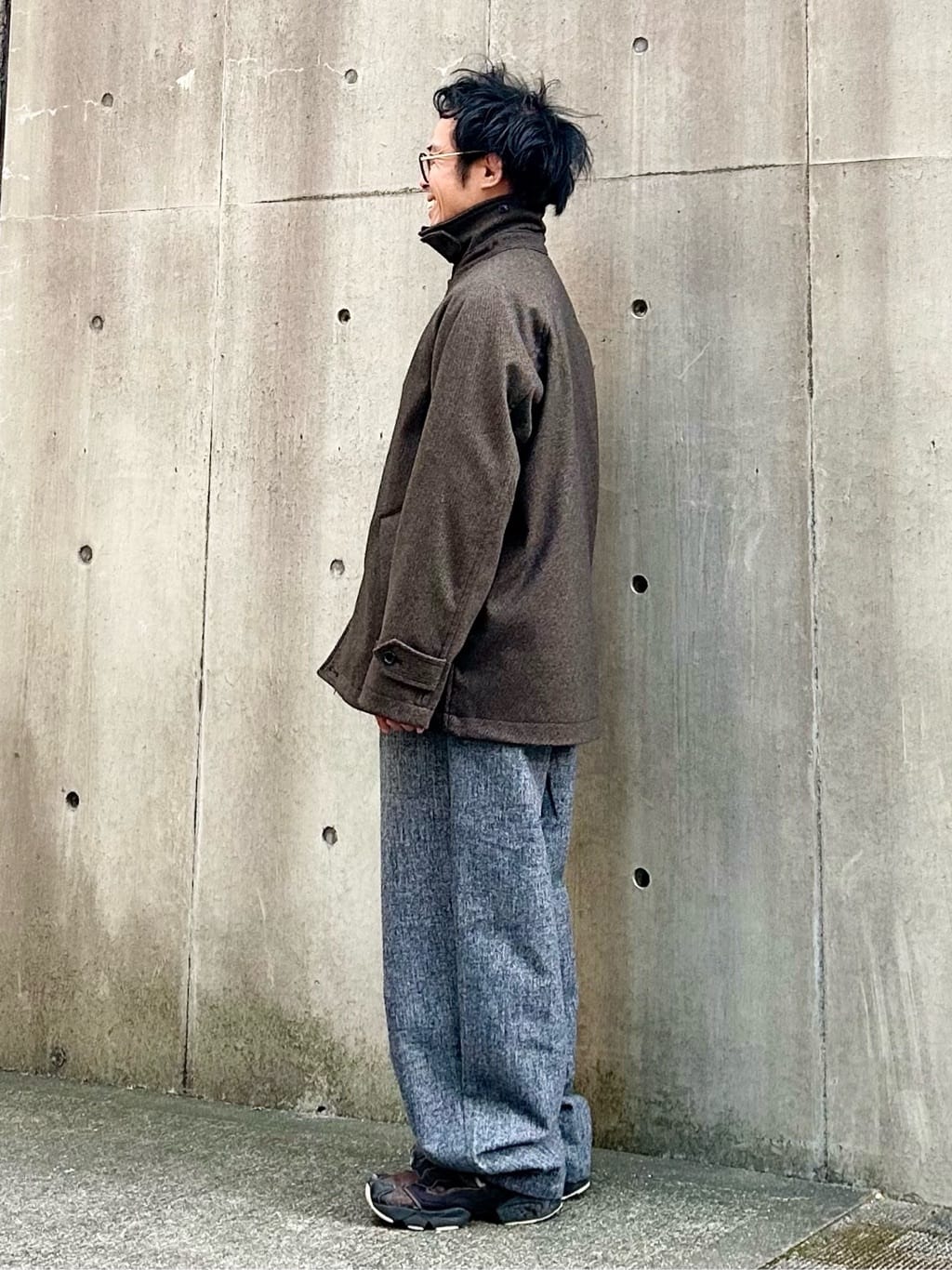 KENJI Iさんの「THE SHOP TK｜2通りの着こなしができる ウーリック デッキブルゾン」を使ったコーディネート