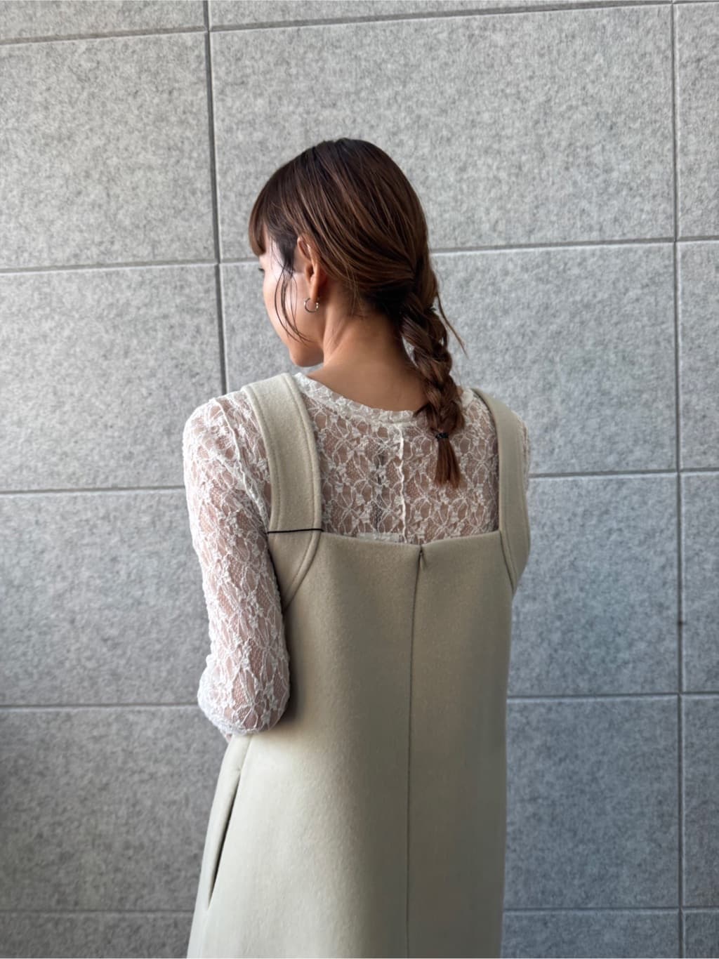 designer yukaさんの「CODE A｜wool mini dress」を使ったコーディネート
