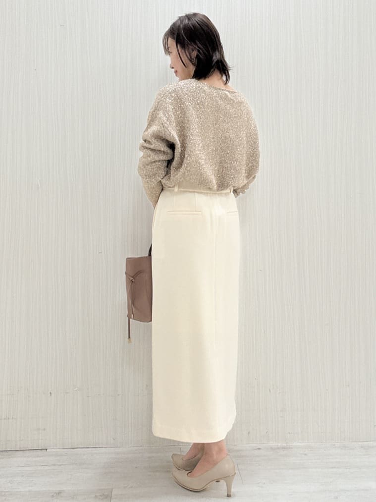yuさんの「COUP DE CHANCE｜【手洗い可／日本製】タイトスカート」を使ったコーディネート