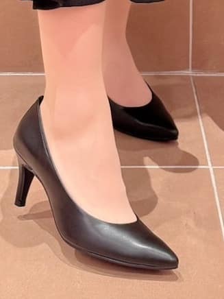 すみれさんの「ESPERANZA｜◆【晴雨兼用/12時間パンプス】約7.5cm 歩きやすくて疲れにくい」を使ったコーディネート