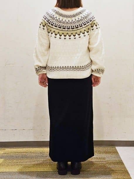okayuさんの「THE SHOP TK｜【すっきり見えシルエット】上品ふわもこ中綿ブルゾン」を使ったコーディネート