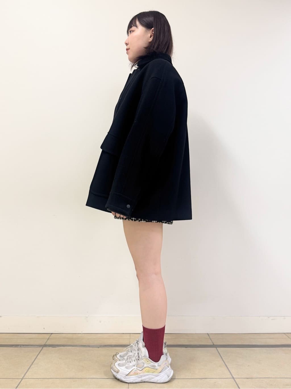 なかもとあきさんの「DRESSTERIOR｜ウールハンティングブルゾン」を使ったコーディネート