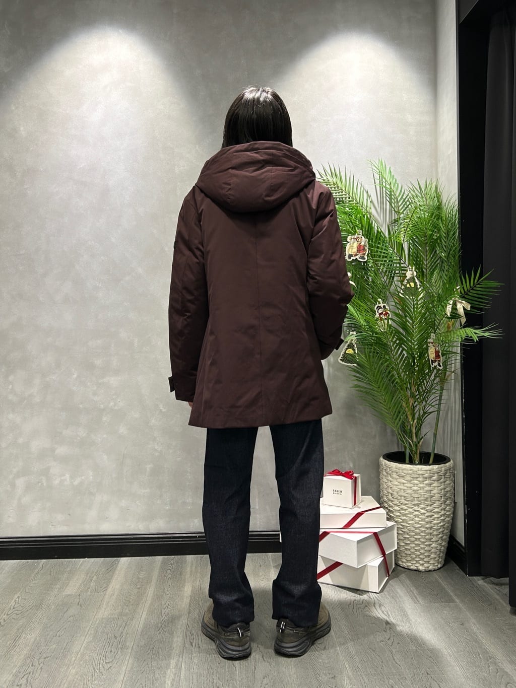 ruiさんの「TAKEO KIKUCHI｜【None Of Stress】ストレッチ ダウンブルゾン」を使ったコーディネート