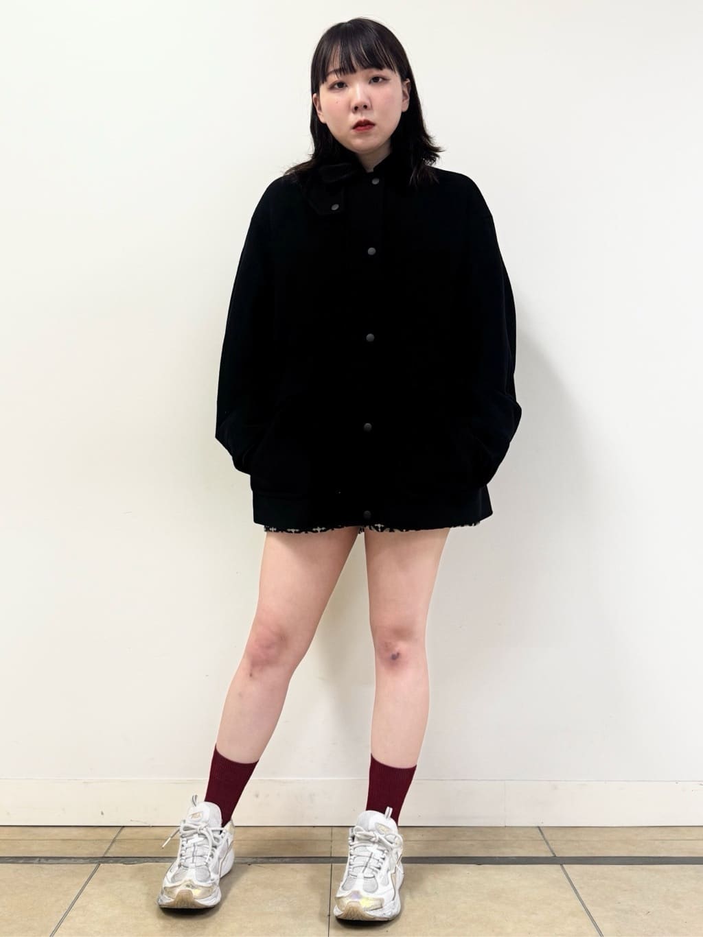 なかもとあきさんの「DRESSTERIOR｜ウールハンティングブルゾン」を使ったコーディネート