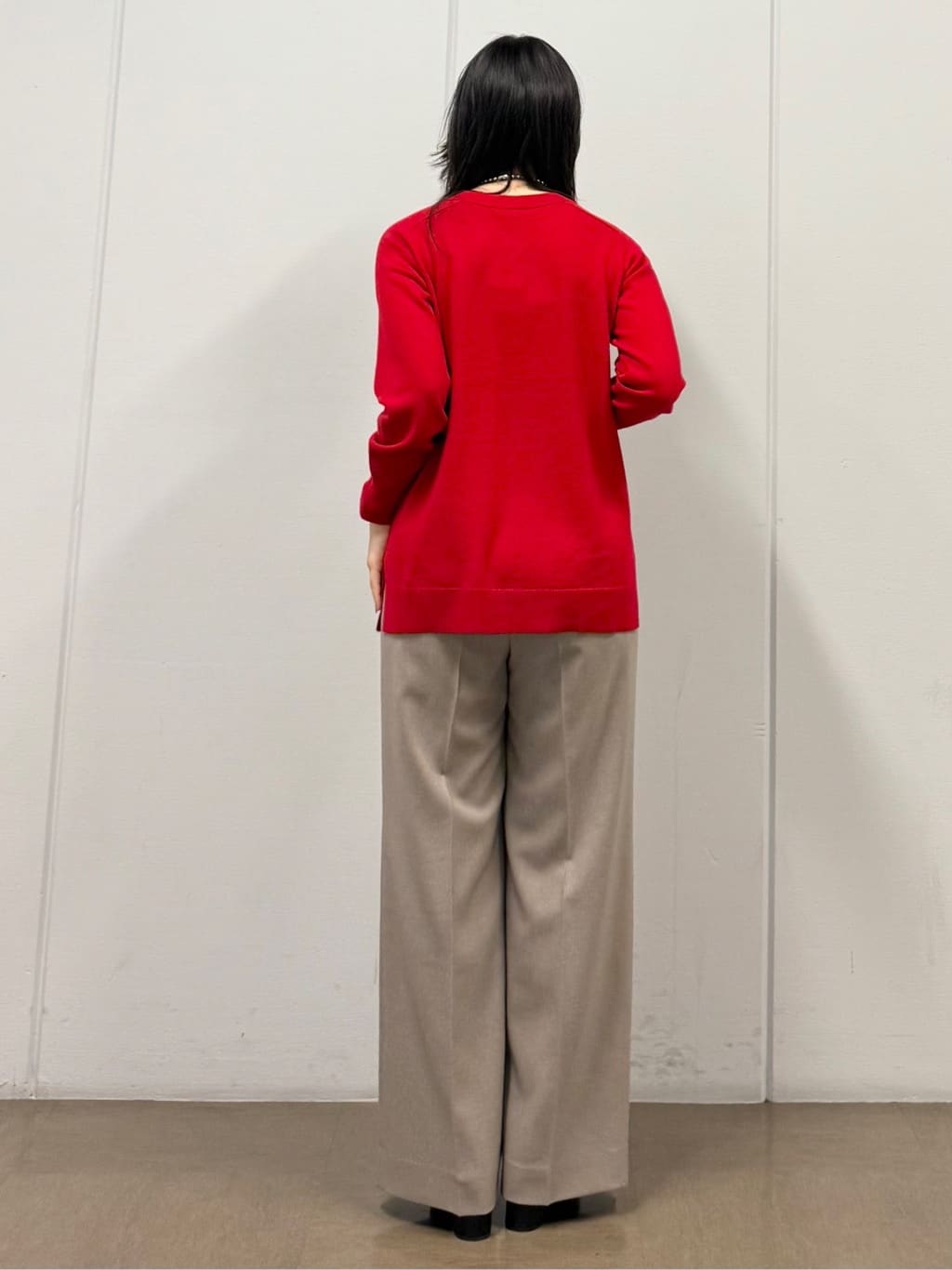 mizukiさんの「INDIVI｜【撥水／洗える】ステッチレス ロングダウンコート」を使ったコーディネート