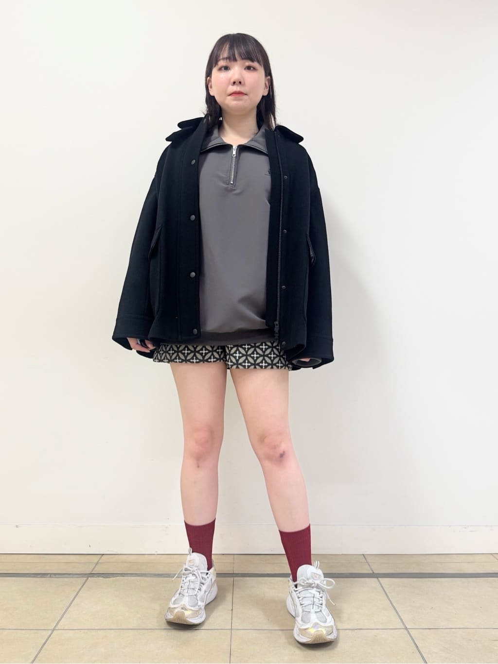 なかもとあきさんの「DRESSTERIOR｜ウールハンティングブルゾン」を使ったコーディネート