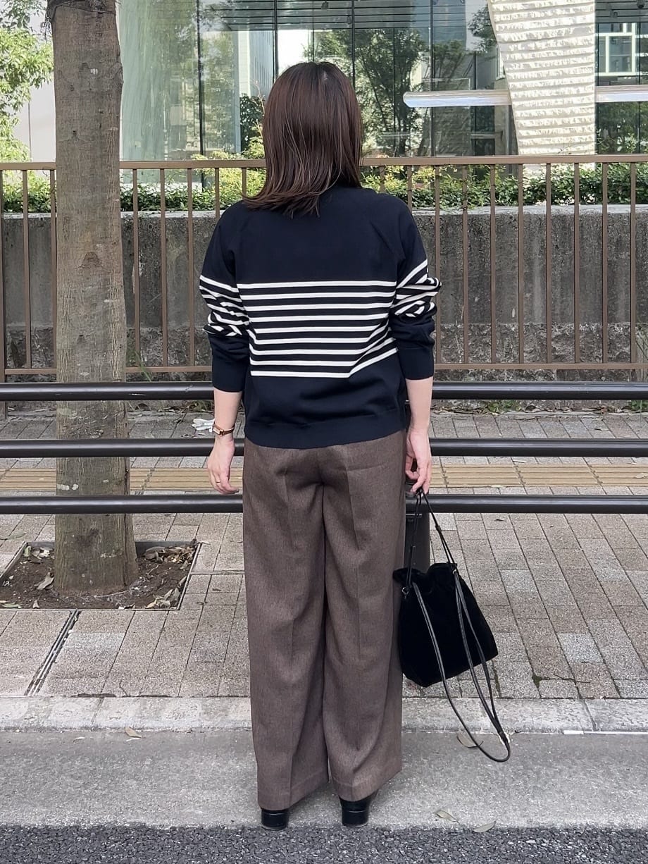 ちびゆきさんの「grove｜【洗える】シンプルに映える、ラグランスリーブカーディガン」を使ったコーディネート
