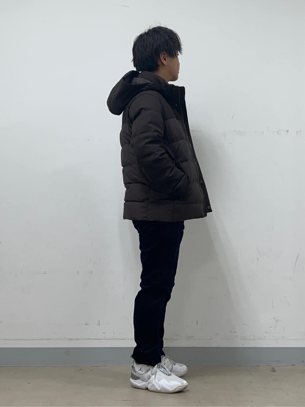 Hiroさんの「TAKEO KIKUCHI｜カラーコンビ ダウンブルゾン」を使ったコーディネート
