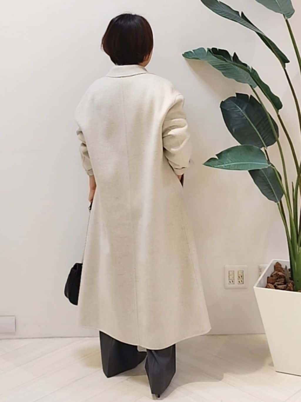 s u g iさんの「UNTITLED｜【8色展開/洗える】ウールカシミヤ ハイネックニット」を使ったコーディネート