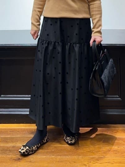 Asamiさんの「DRESSTERIOR｜フェイクファーコンビリサイクルレザートートバッグ」を使ったコーディネート
