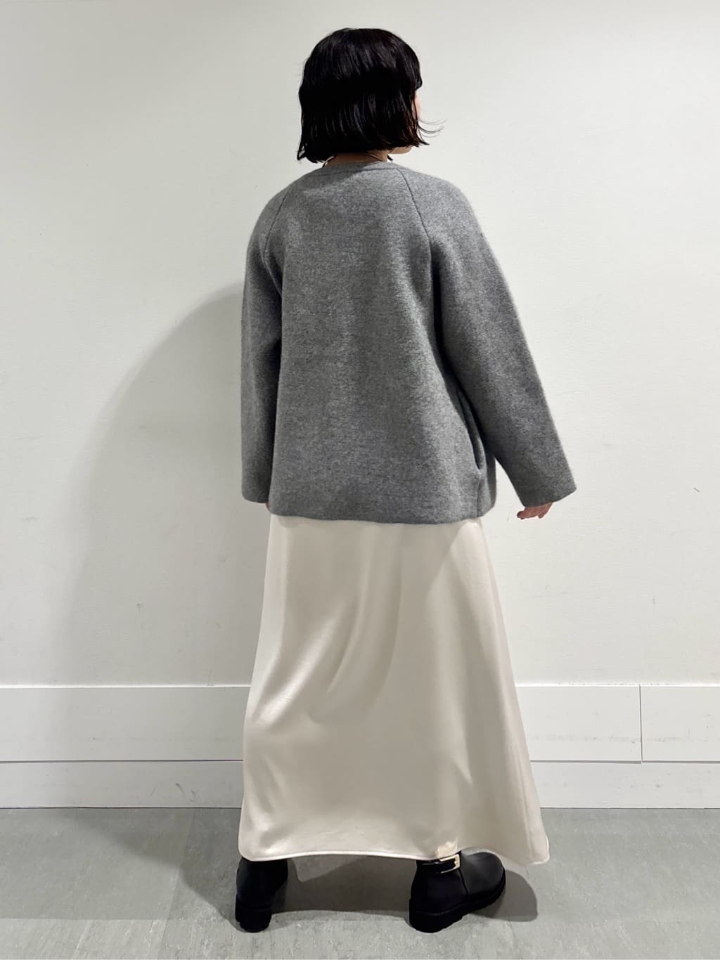 モエカさんの「UNTITLED｜【軽アウター/ミドル丈】ウールニットコーディガン」を使ったコーディネート