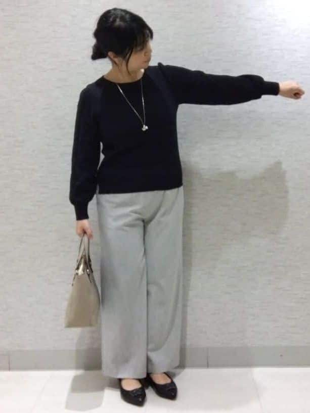 sakoさんの「Reflect｜【ゆったりシルエット】ジャージメルトンコクーンジャケット」を使ったコーディネート