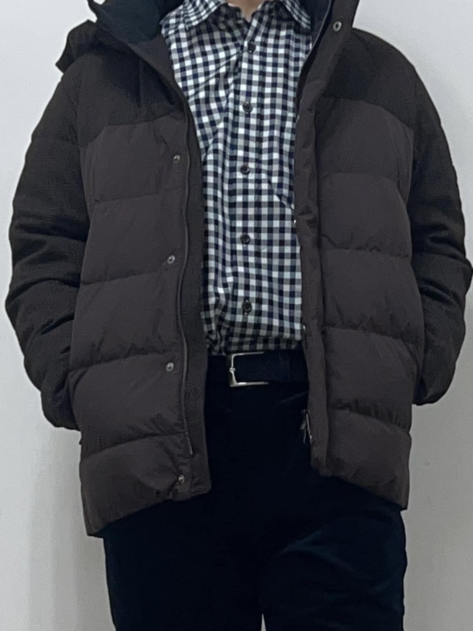 Hiroさんの「TAKEO KIKUCHI｜カラーコンビ ダウンブルゾン」を使ったコーディネート