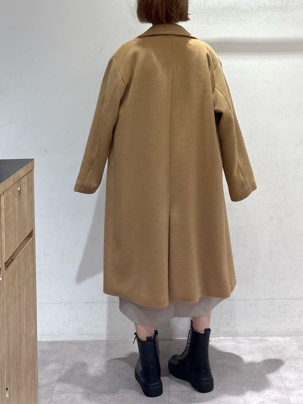 たけねぇさんの「OPAQUE.CLIP｜カシミヤブレンドウールチェスターコート」を使ったコーディネート