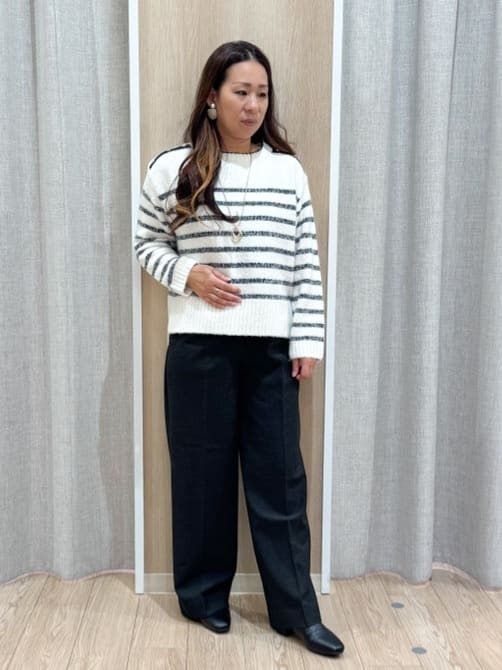sachiさんの「grove｜【ウール混】軽やかに羽織れるショートコート」を使ったコーディネート