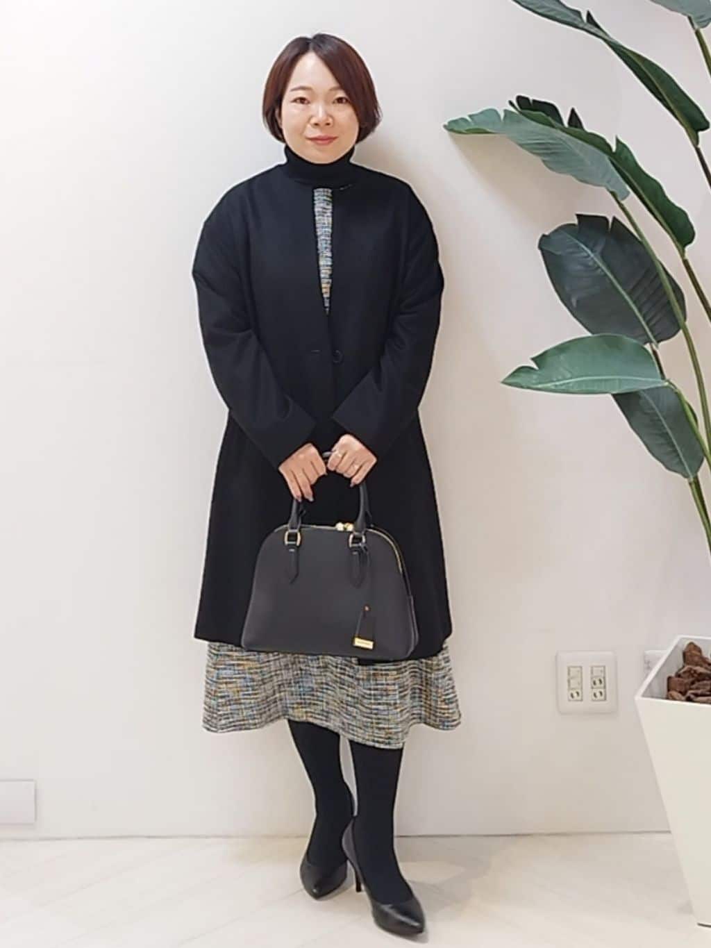s u g iさんの「UNTITLED｜【手洗い可／日本製／ジャージ素材／セットアップ可】ラメ意匠素材トップス」を使ったコーディネート