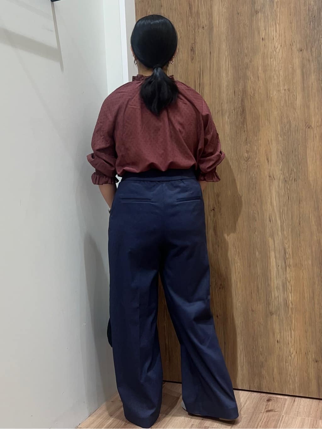 Reinaさんの「grove｜【人間工学】つつまれフィットバレエシューズ （抗菌防臭加工裏地使用）」を使ったコーディネート