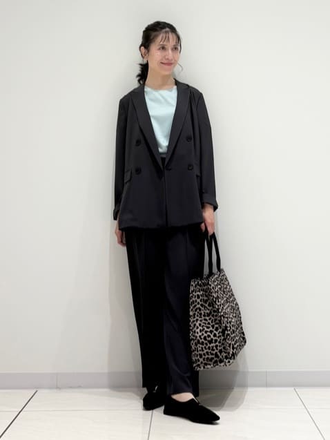 kayoさんの「INDIVI｜【インナーとしても活躍！】シンプルTシャツ」を使ったコーディネート